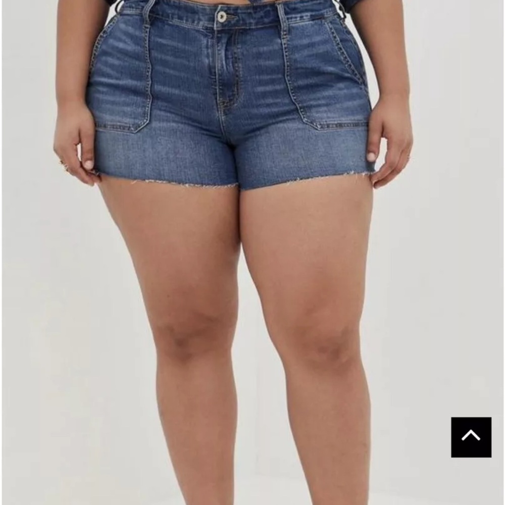 NWT Torrid 18 Vintage Stretch High-Rise Short, 3.5 inch Jean Shorts